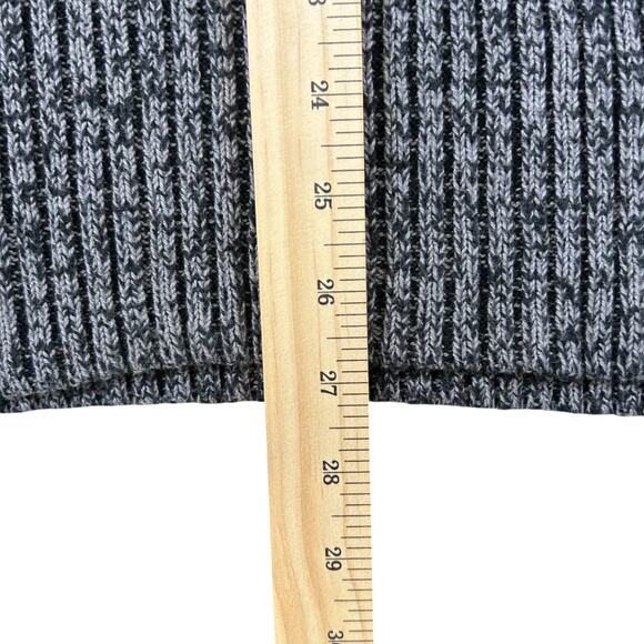 BCBGeneration - Boho - Partycore Gray Women's Deep V Neck Sweater - Size: Small - Picture 7 of 9